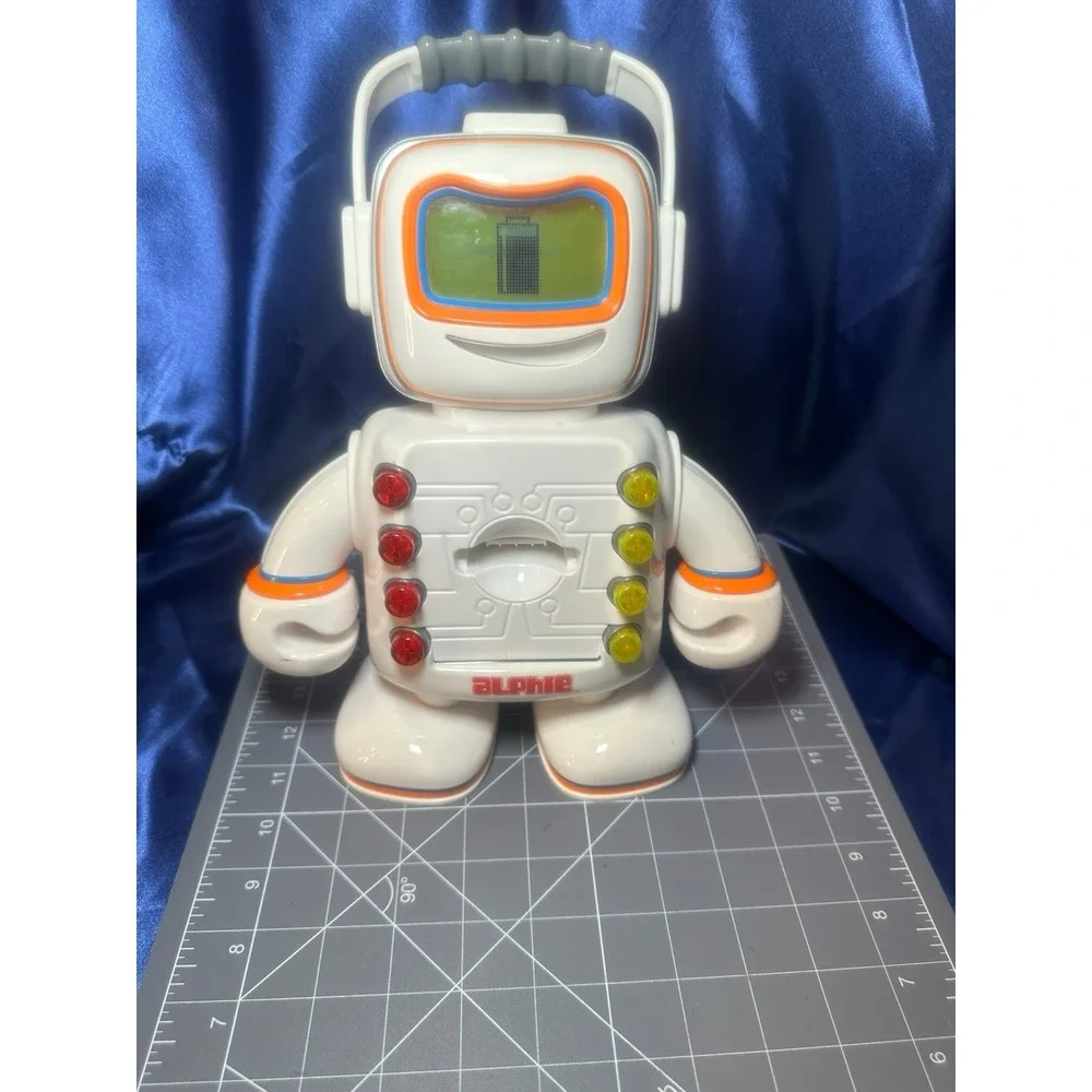 2009 Playskool Alphie Robot Tested & Working - No Cards - Educational Toy